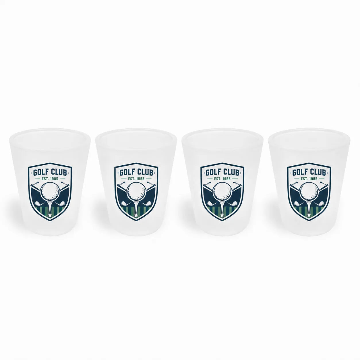 Club Shot Glasses (Pack of 4)