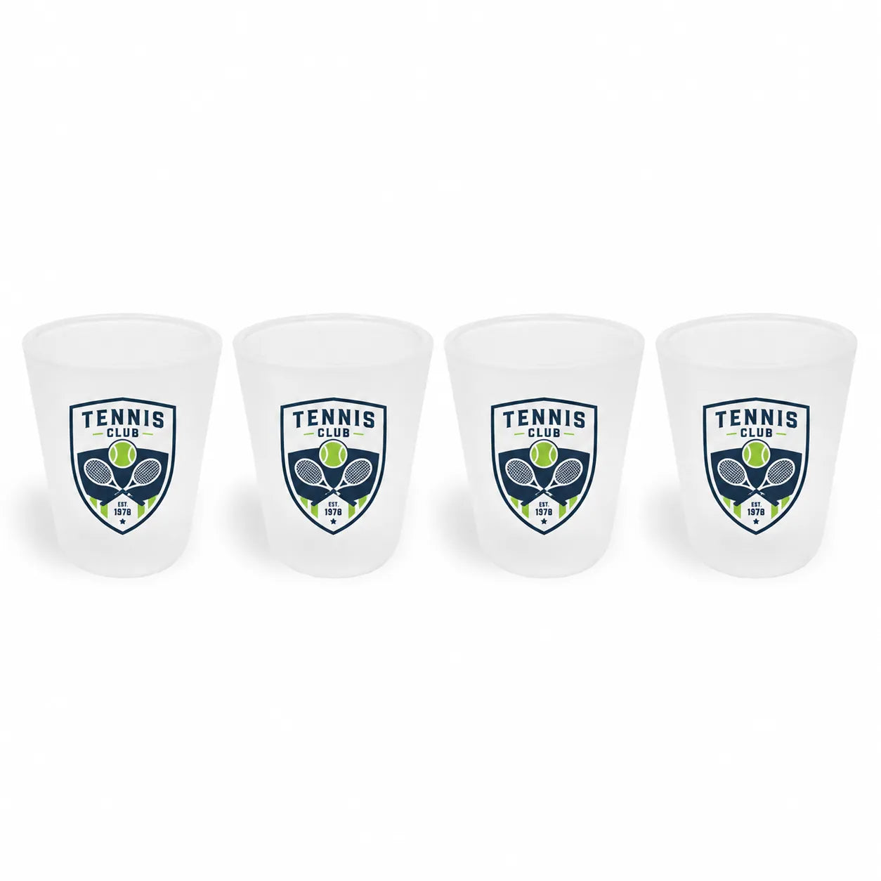Club Shot Glasses (Pack of 4)