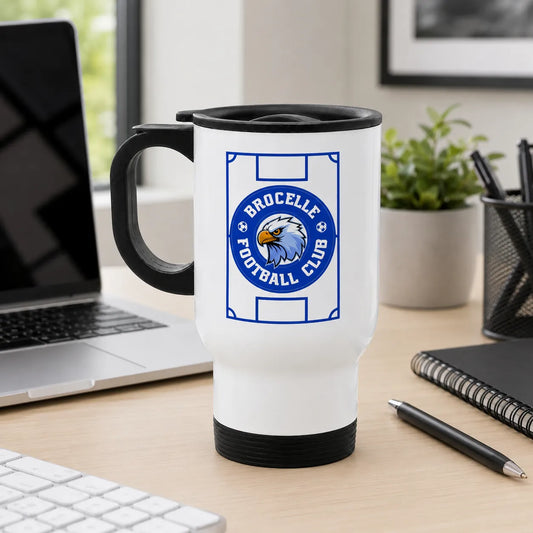 Football Pitch Thermal Mug