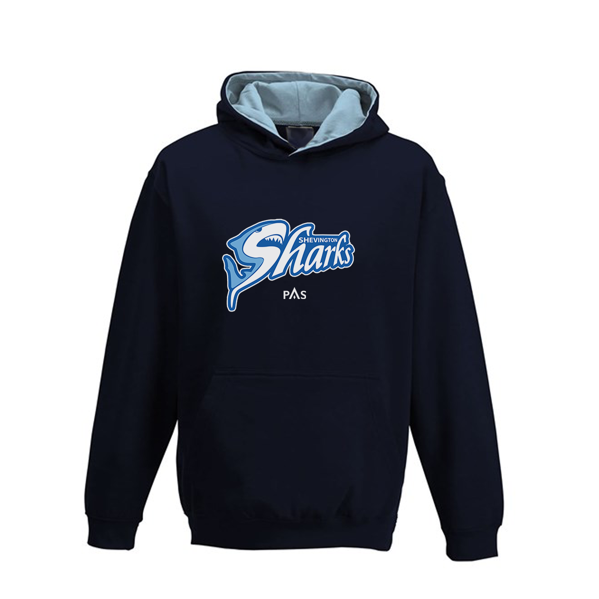 Shevington Sharks - Varsity Hoodie Navy/Blue (Junior)