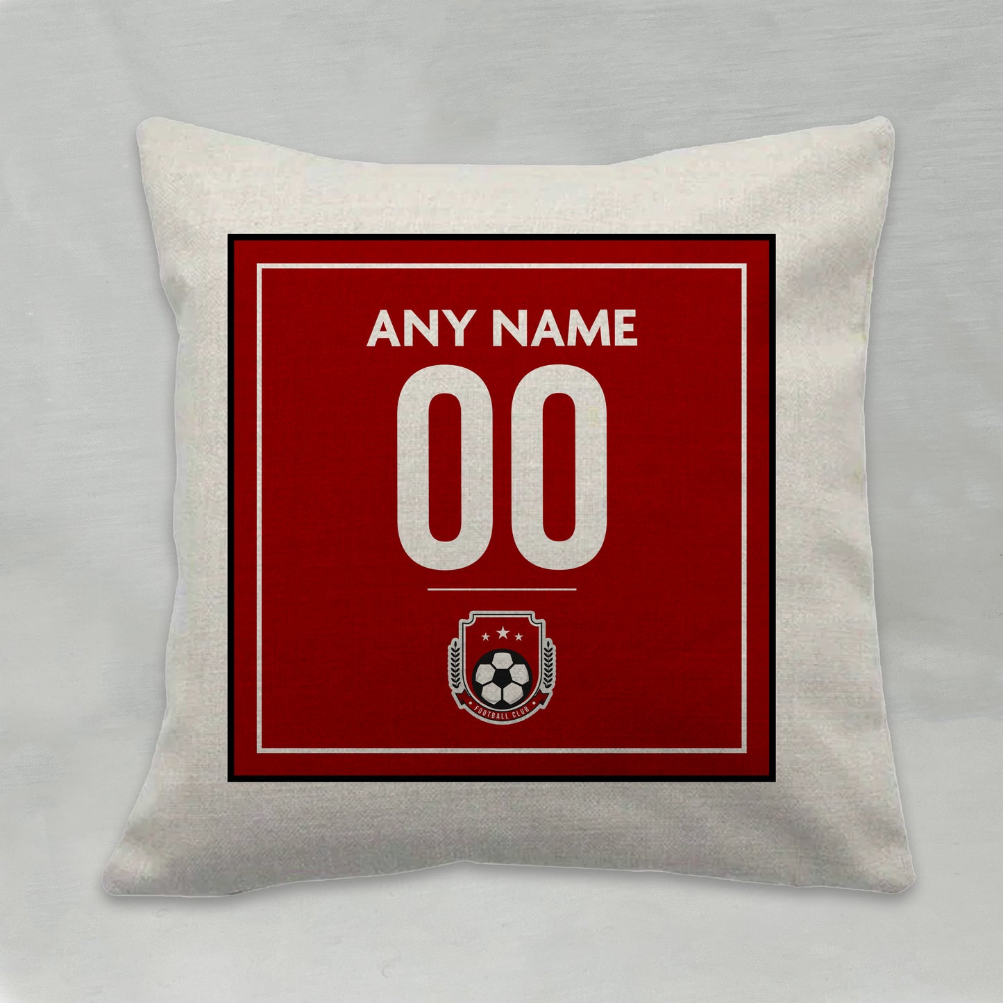 Name and Number Cushion